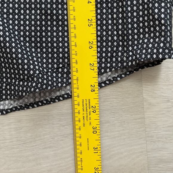 Panhandle Western Diamond Pattern Oxford Dress Shirt Button Front XLarge - Picture 10 of 12